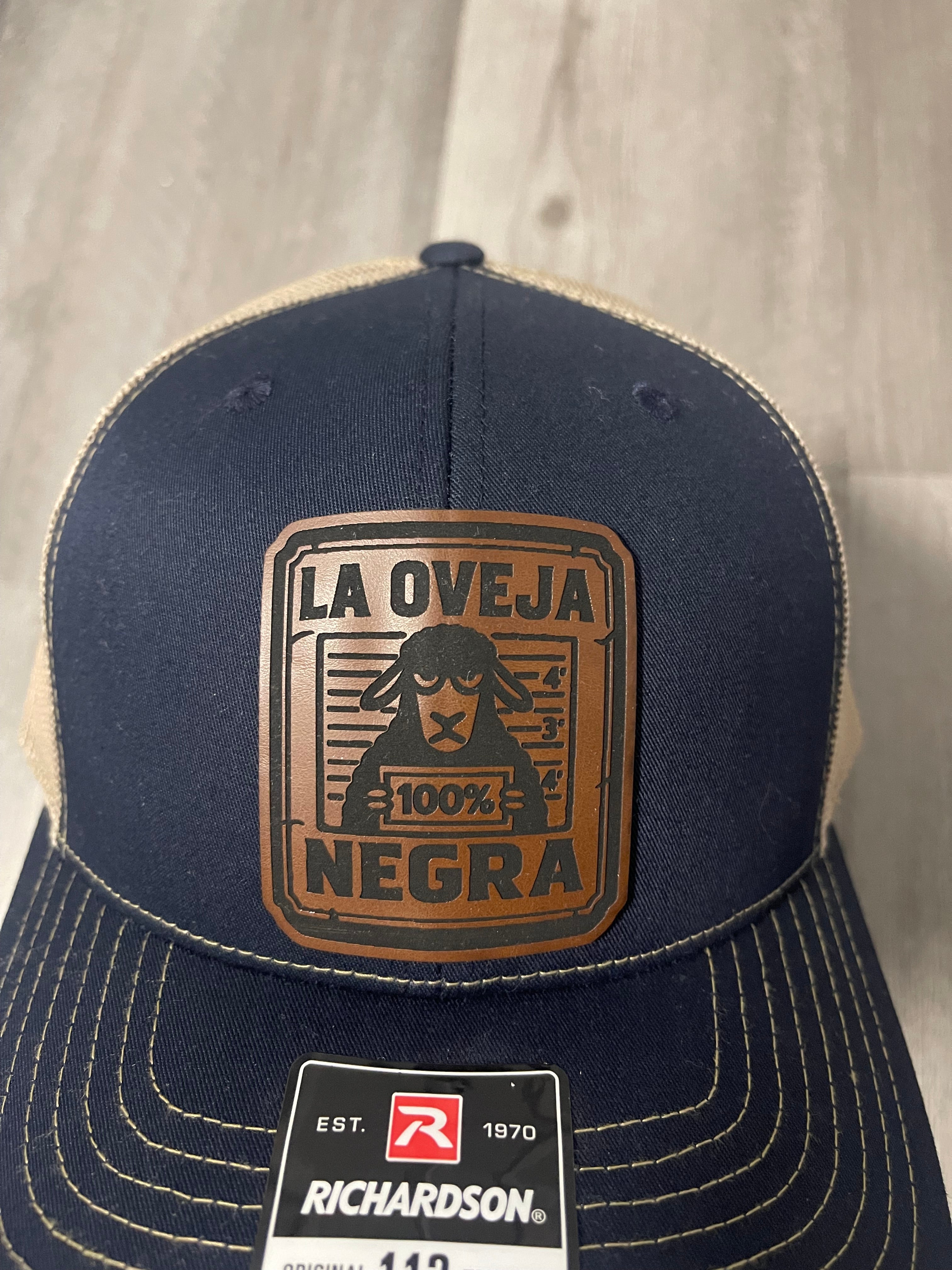 Custom Richardson 112 Trucker Hat - La Oveja Negra The Black Sheep